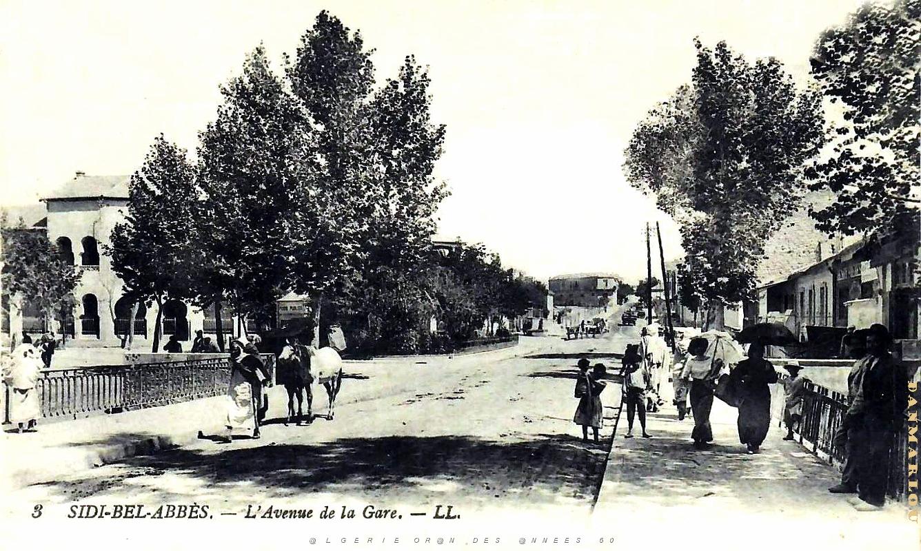 3012- Sidi-Bel-Abbes - Avenue de la Gare.jpg